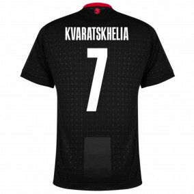 Seconda Maglia KVARATSKHELIA #7 Georgia Euro 2024